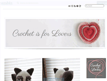 Tablet Screenshot of crochetisforlovers.com